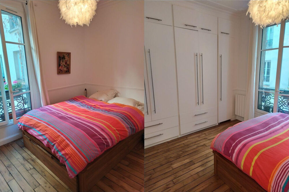 Location Appartement Grand deux-pièces atypique meublé, Paris 18ème Paris 18