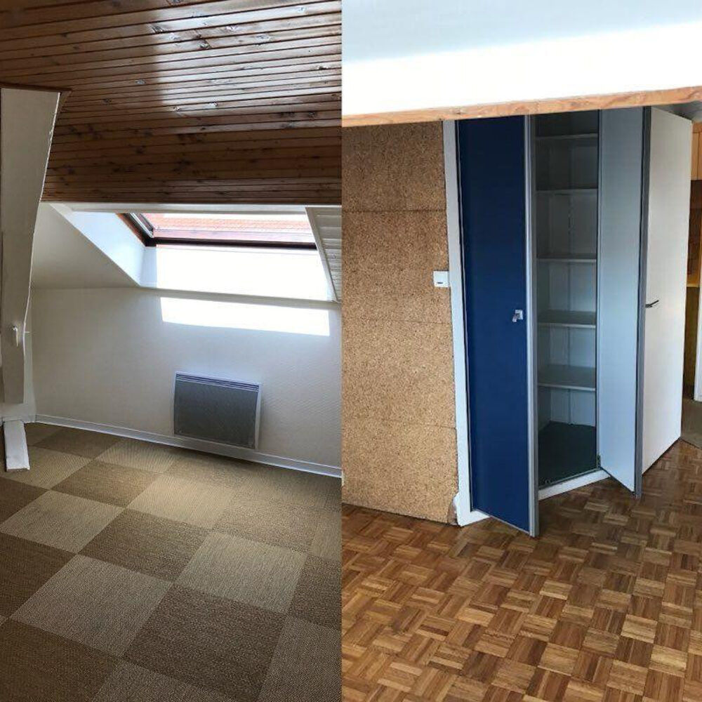 Location Appartement Beau F3 32m² Carrez sous combles Commanderie Nancy