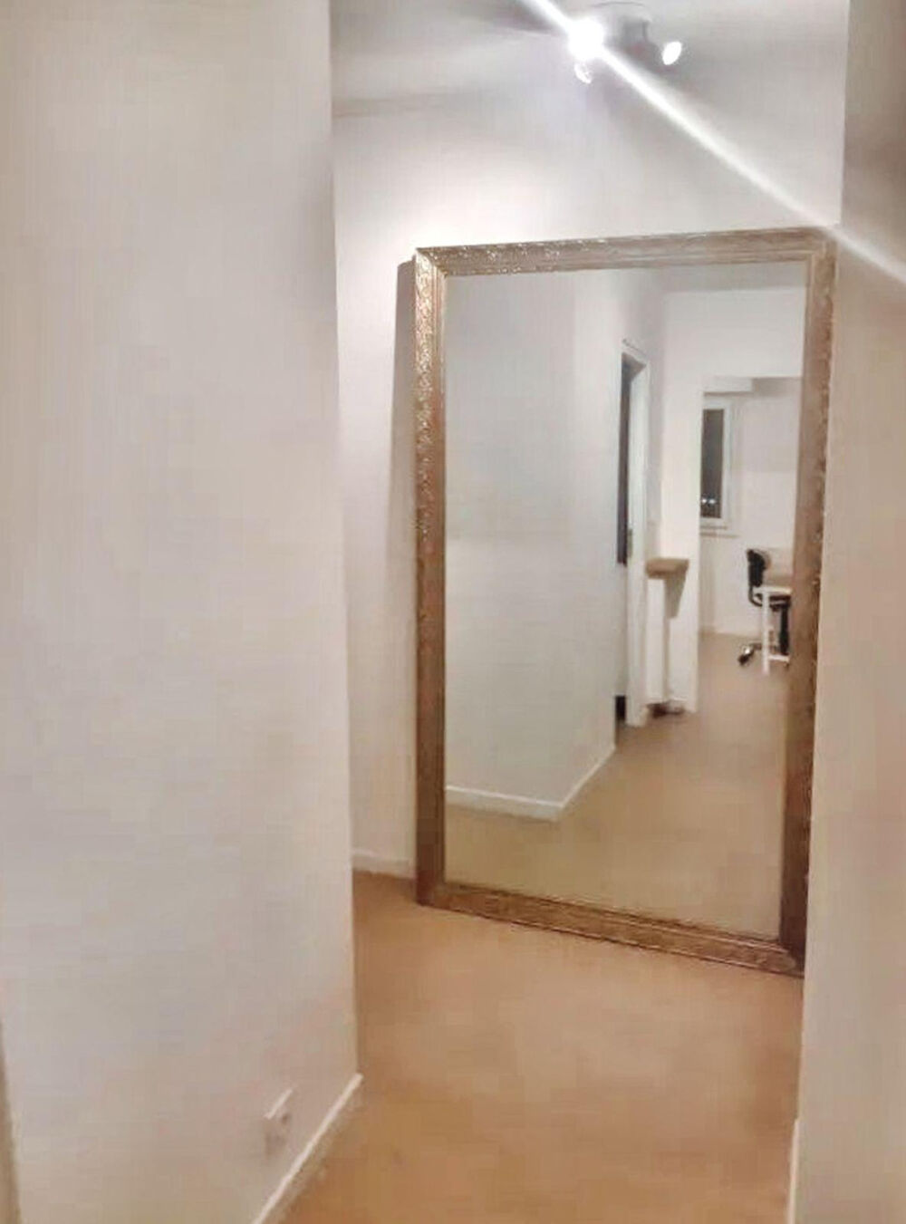 Appartement bien placé, face à un parc