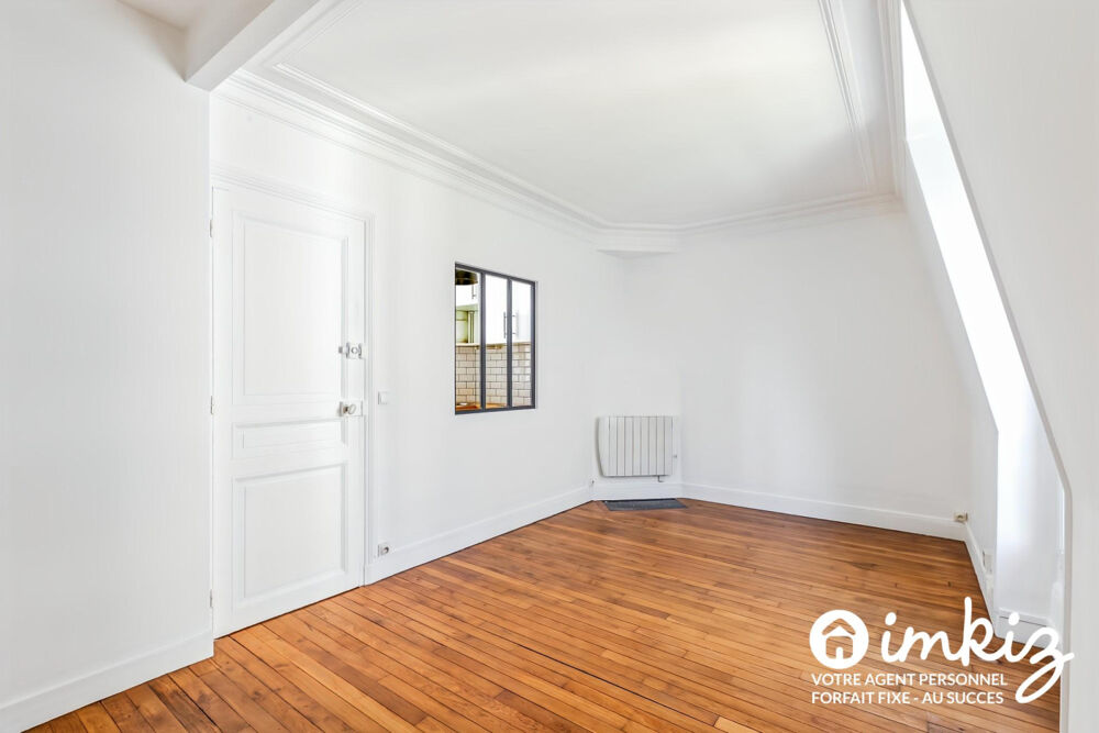 Vente Appartement Charmant 2 pièces rénové – Dernier étage  Lumineux Paris 15