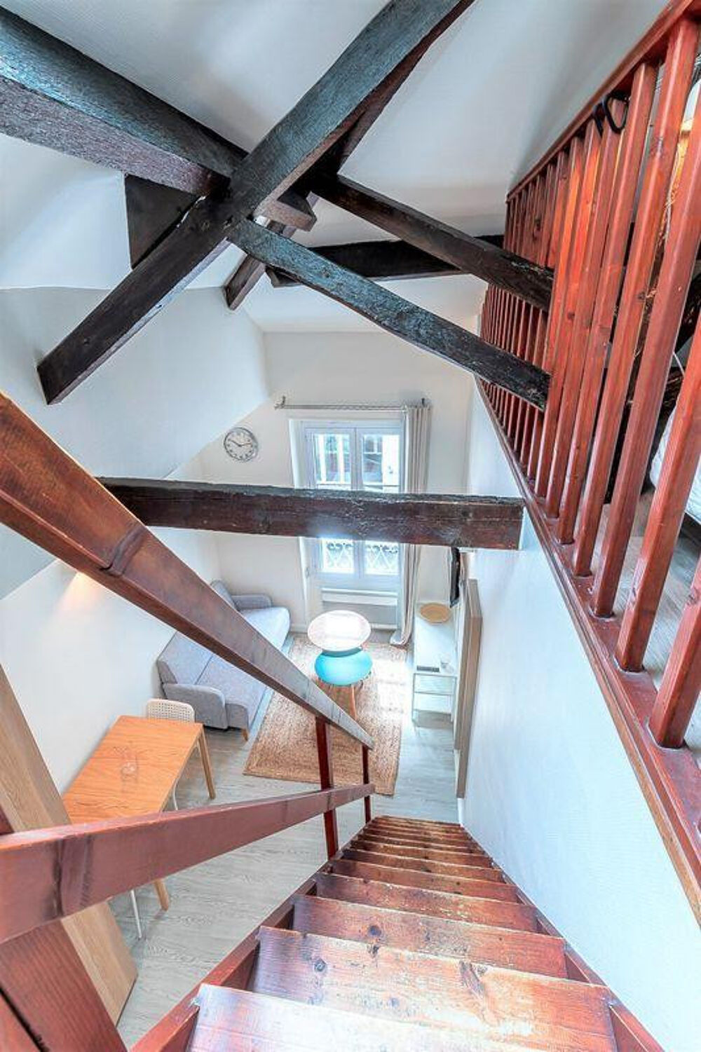 Location Appartement Studio 15,5m² + Chambre en mezzanine 19m - Meublé Levallois-perret
