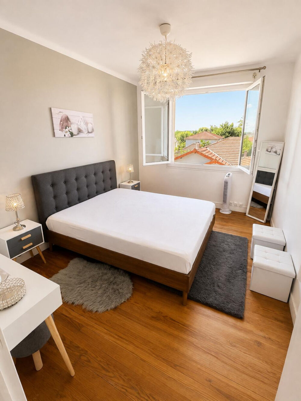 Location Appartement T3 meublé 61 m2, dernier étage, garage + cellier Toulouse