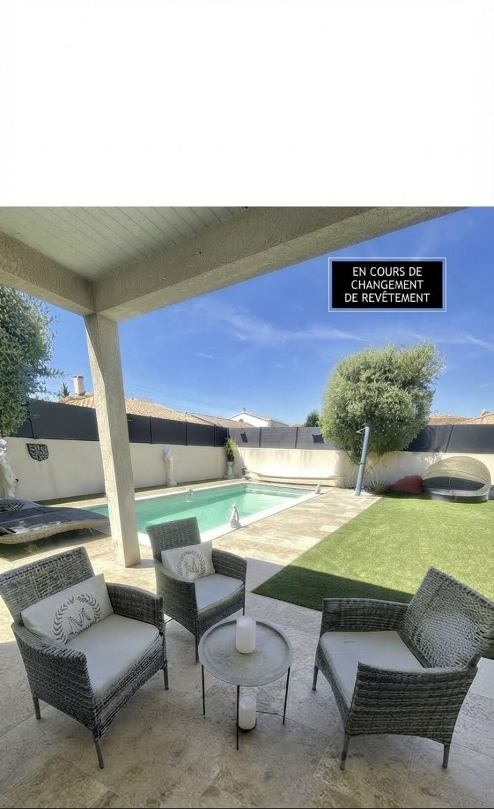 Villa contemporaine 2012 - DPE A- Piscine au sel