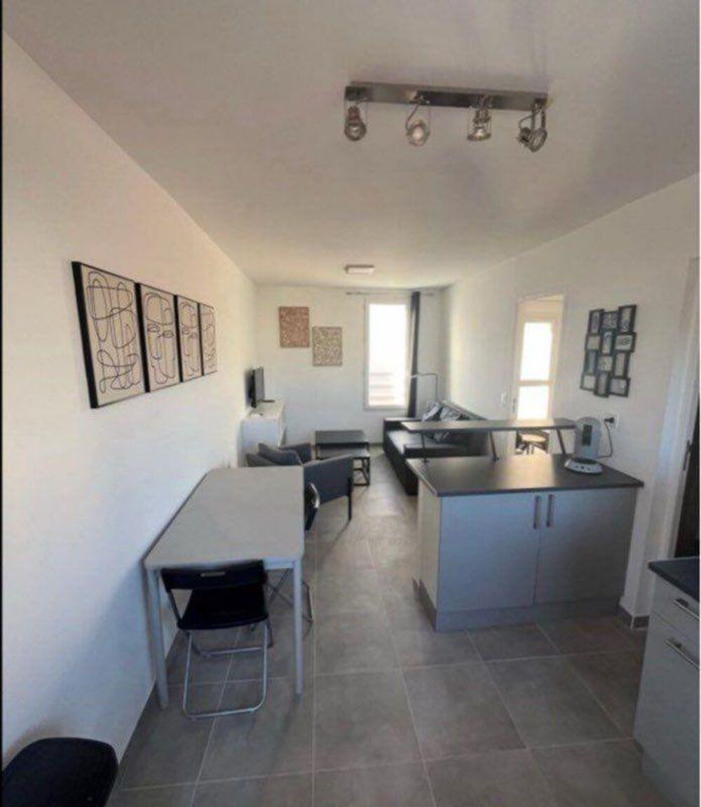 Location Appartement T2 meublé avec terrasse Capelette Marseille 10