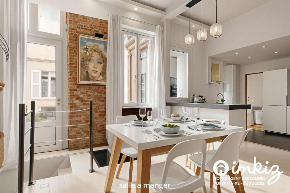 Vente Appartement Appartement T3 rénové cachet ancien en souplex Toulouse