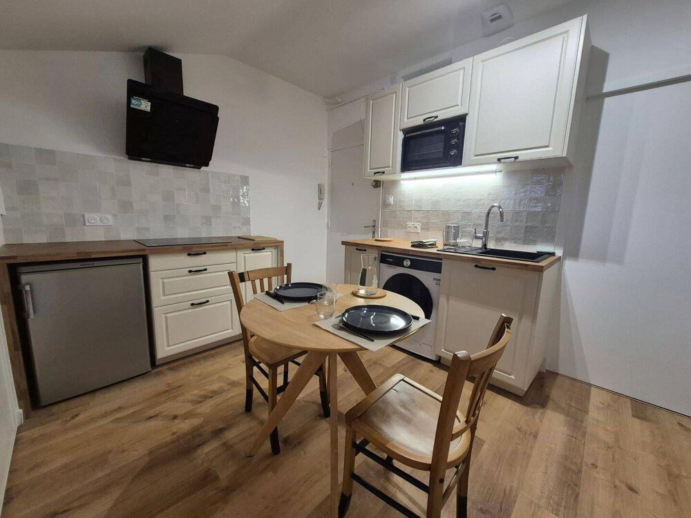 Beau T2 meublé 25m² rénové avec balcon