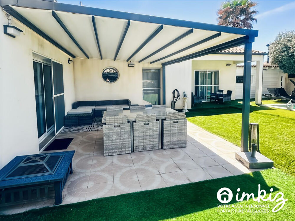 Vente Maison Villa contemporaine 2012 - DPE A- Piscine au sel Fabrègues