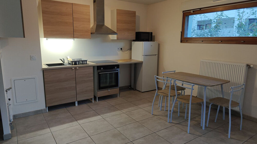Location Appartement T2 meublé 46m² Vert,Connecté Villeurbanne La Soie Villeurbanne
