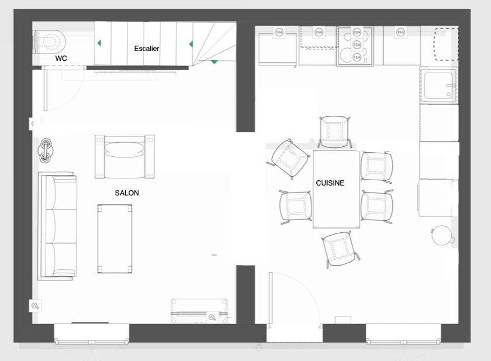 Location Maison Colocation étudiante - 4 chambres à louer Lille