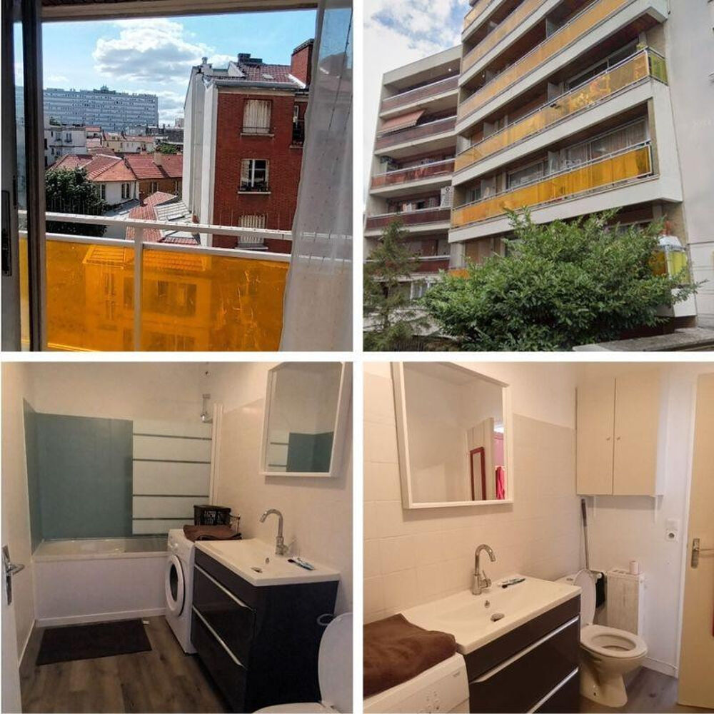 Location Appartement STUDIO meublé à neuf Paris 19