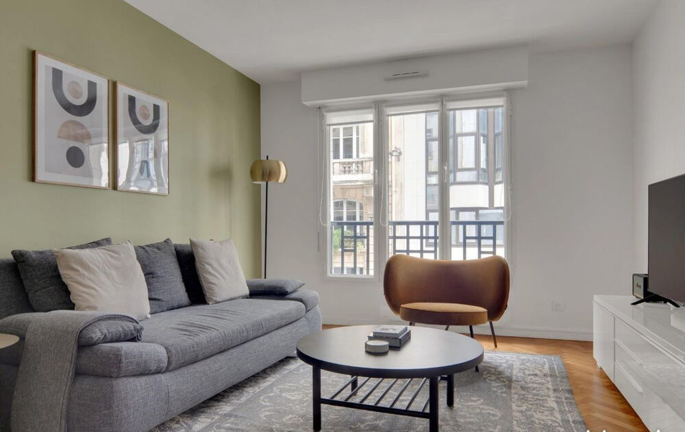 Location Appartement Grand 2 pièces meublé 60m² Wagram avec parking Paris 17