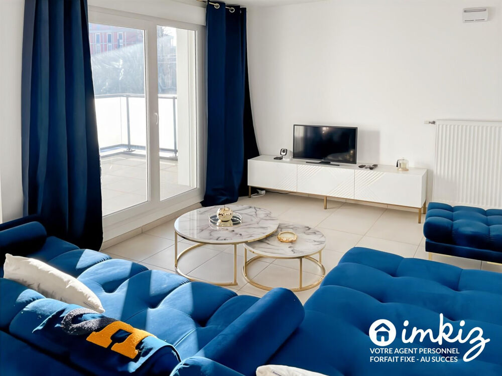Vente Appartement T3 de standing (2023) vendu meublé, avec balcon Villeurbanne