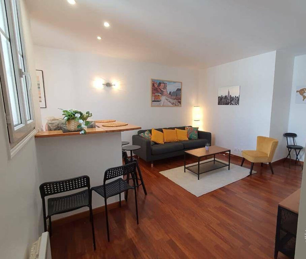 Location Appartement Beau 2P meublé 35m² entièrement rénové Boulogne-billancourt