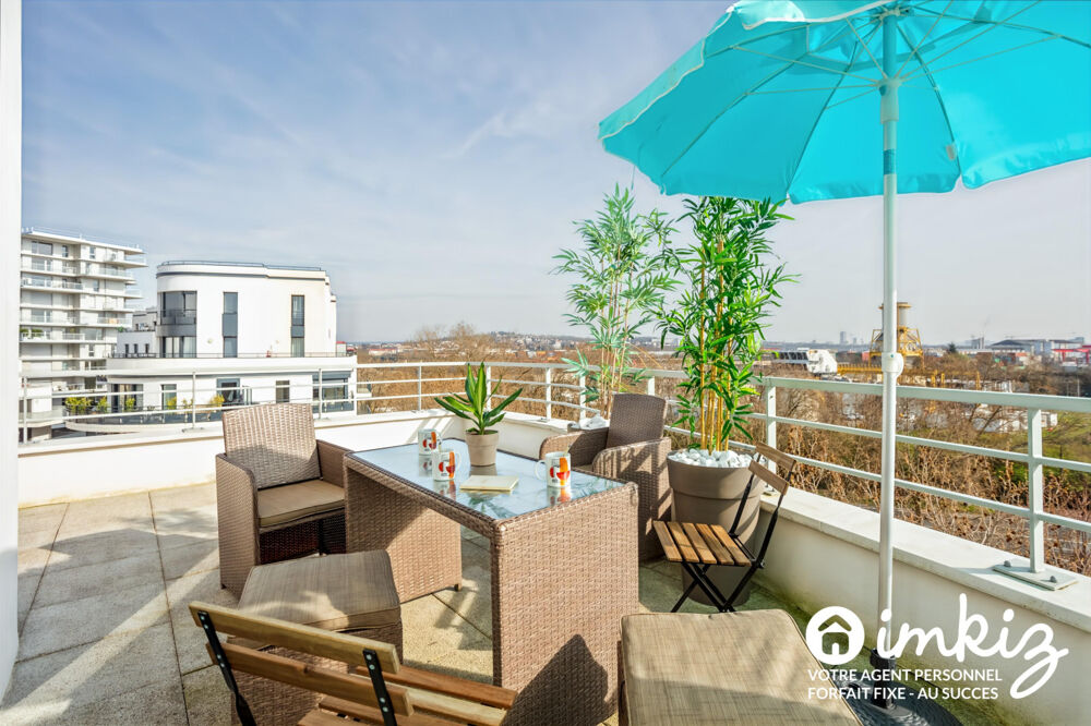 Vente Appartement Duplex 111m2 4cha dern étag, terrasse, double park Colombes