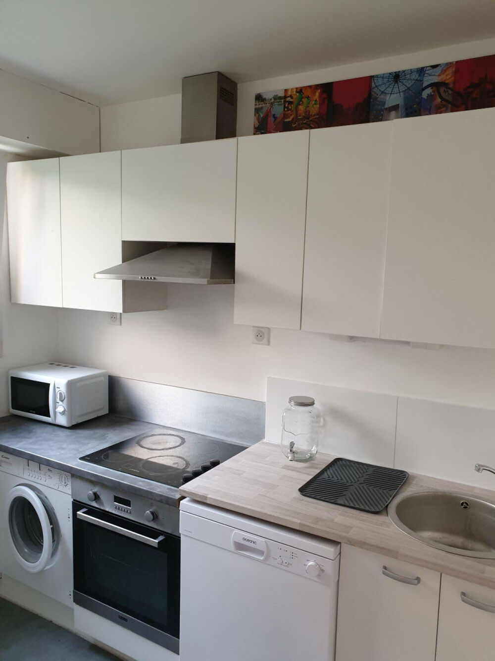 Location Appartement Lumineux studio 28m2- 75020 Paris 20