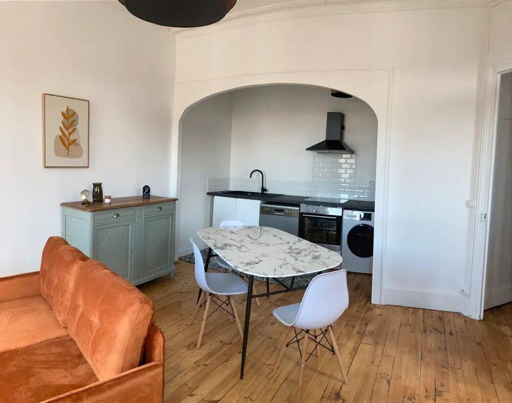 Location Appartement 3P meublé et rénové 71m² centre ville charme Saint-Étienne