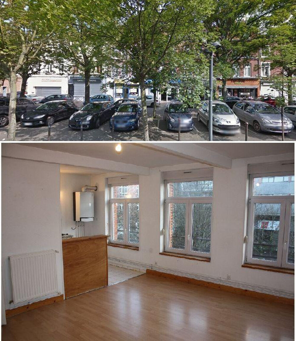 Location Appartement Loue Apt F2 50 m2 place Déliot Lille