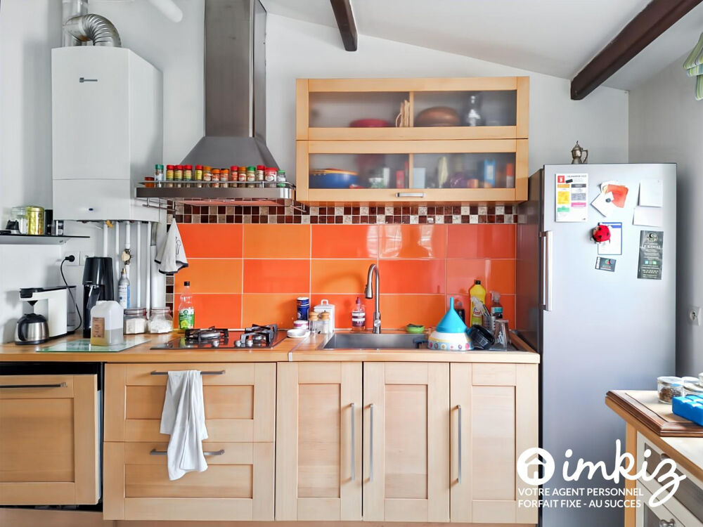 Vente Maison Maison 3 pièces 85,60 m² jardin mezzanine Stains