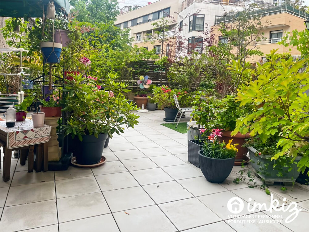 Vente Appartement Appartement 4 pièces  avec Terrasse Paris 19