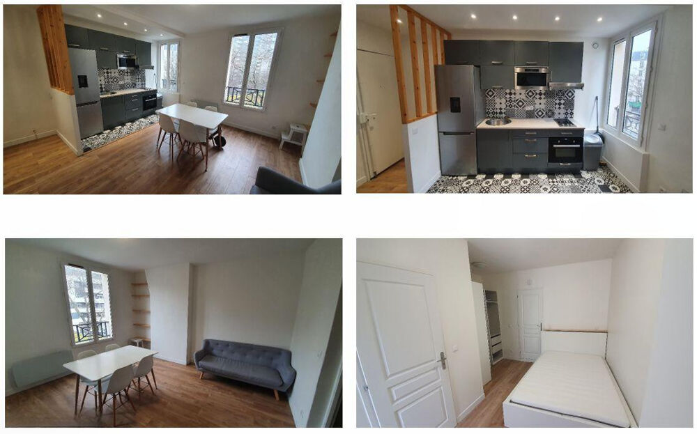 Location Appartement Appartement 2 pièces 36 m² Paris 19
