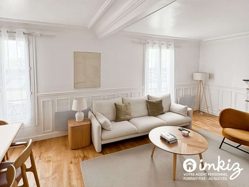 Vente Appartement Appartement 51 m² - Charme de l'ancien - Paris 9 e Paris 9