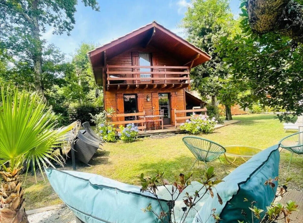 Location Maison Chalet au calme avec piscine dans domaine La teste-de-buch