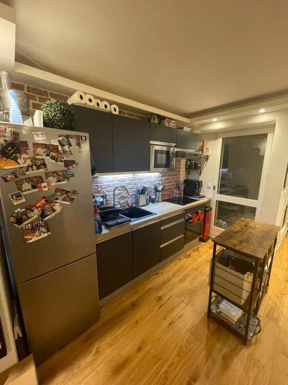Location Appartement Beau 2P meublé 42m² refait à neuf avec balcon Paris 20