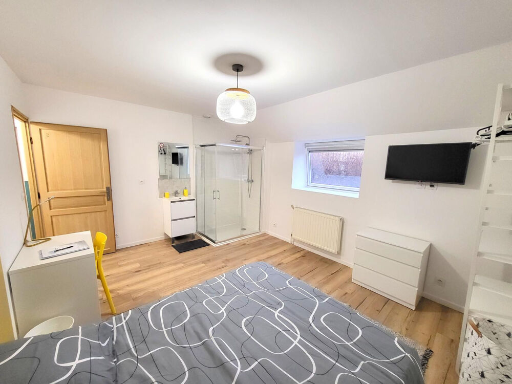 Location Appartement Chambre meublée SDB privative + garage Valenciennes