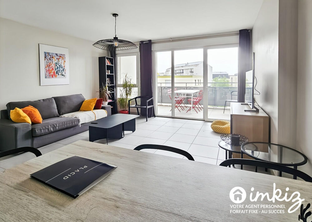 Vente Appartement T3 récent avec balcon, proche universités Villeurbanne