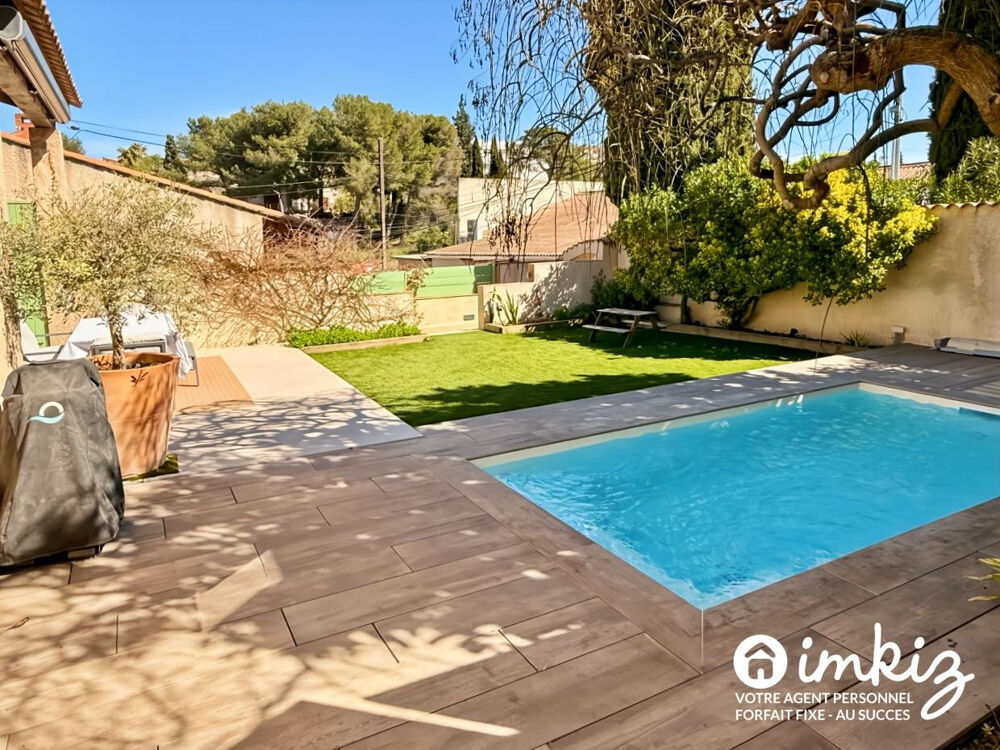 Vente Maison Maison de 3 chambres + piscine + garage Marseille 12