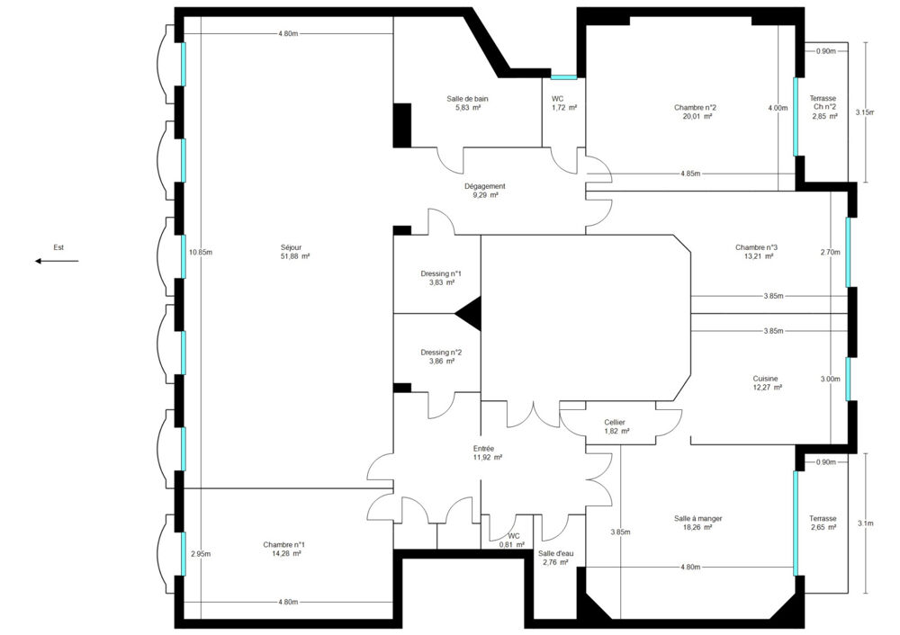 à vendre  Appartement Nice (06000)