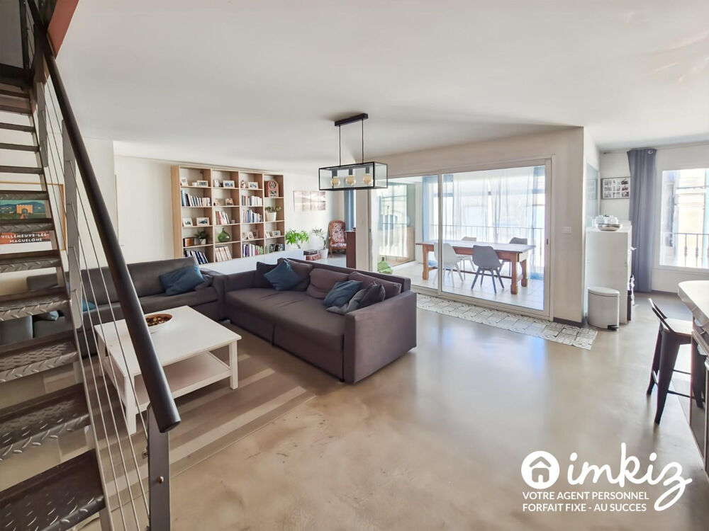 Vente Appartement Appt. T4 en duplex dans maison de village - Garage Villeneuve-lès-maguelone