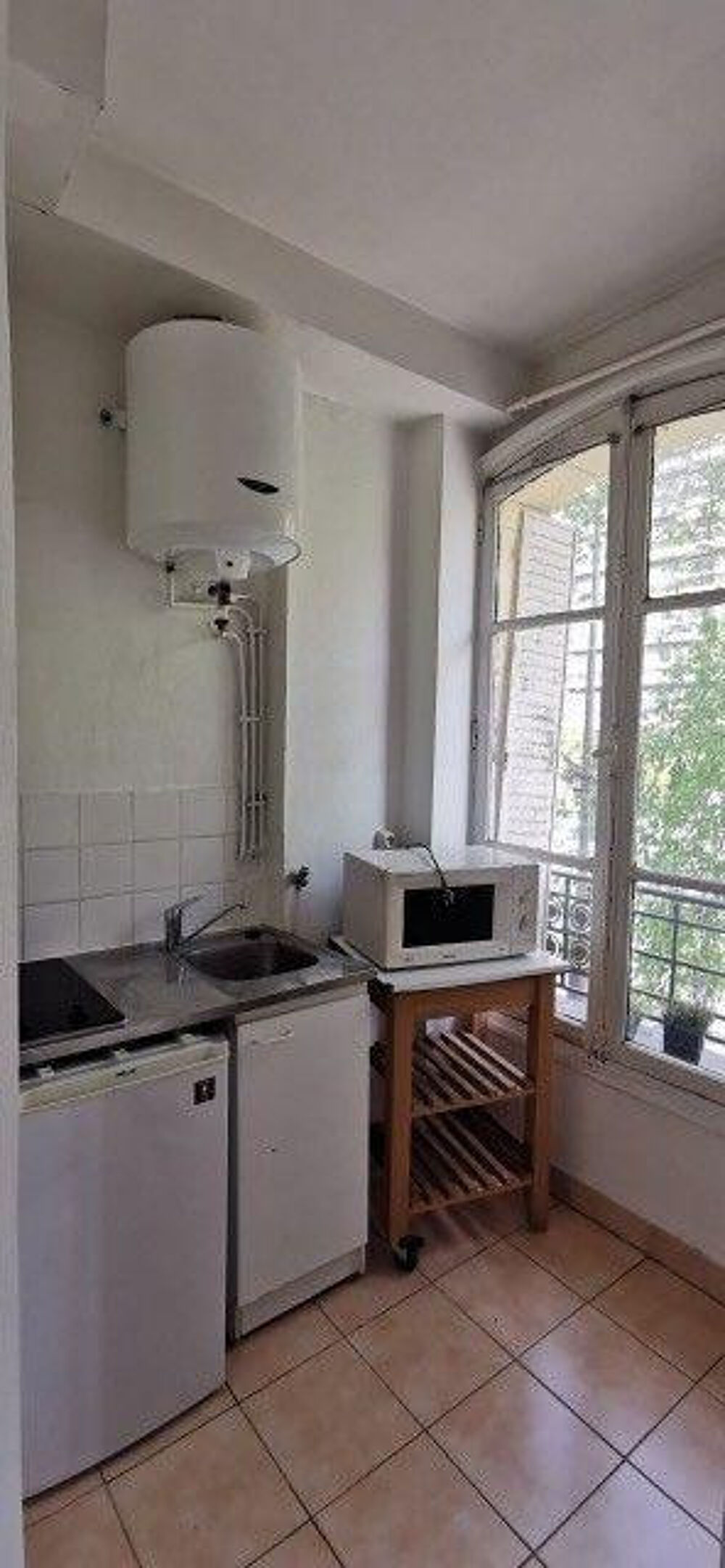 Location Appartement Beau studio meublé 26m² lumineux Paris 13