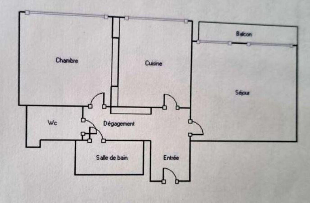 Location Appartement APPARTEMENT T2 A LOUER - VILLEURBANNE Villeurbanne