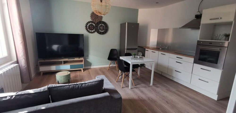 Location Appartement Beau T2 meublé 53m² proche gare Chateaucreux Saint-Étienne