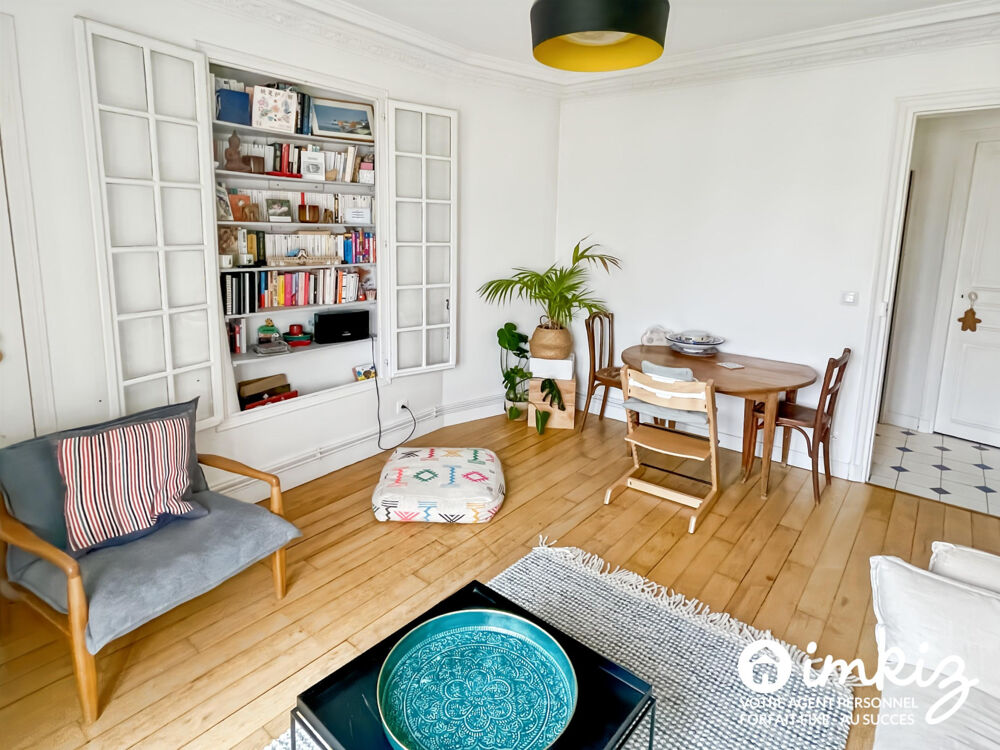 Vente Appartement Appartement 3 pièces 53 m² Paris Bellevile Paris 20