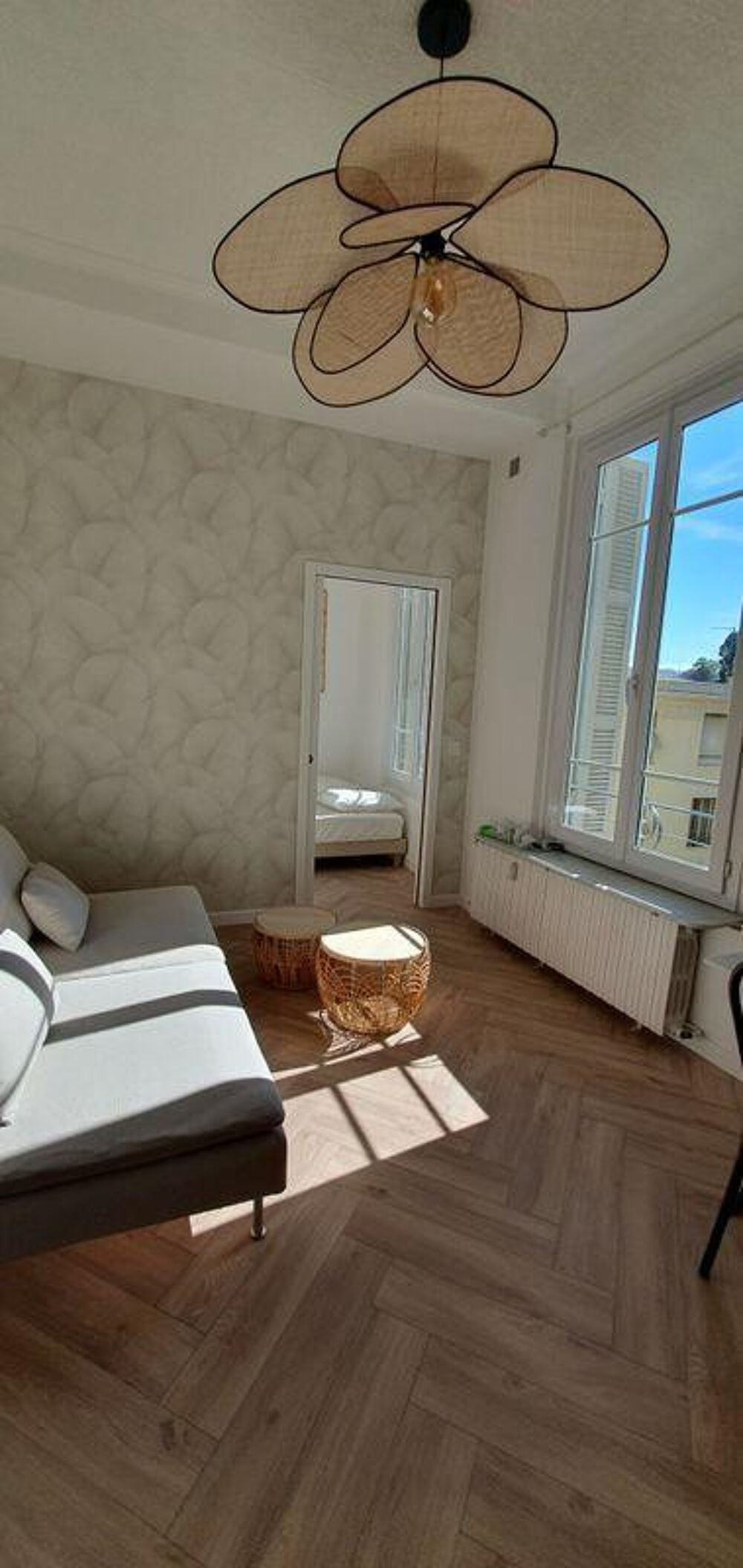 Location Appartement 2P Cyrille Besset meublé refait à neuf Nice