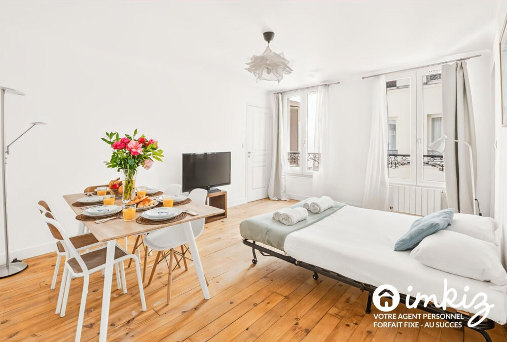 Vente Appartement Paris 10ème 3 pièces 58 m² calme sur cour à neuf Paris 10