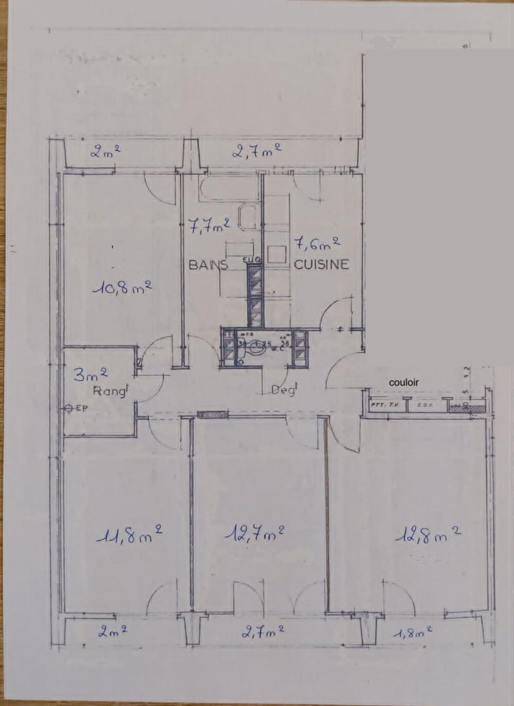 Location Appartement Chambre meublée en colocation avec balcon privatif Rennes