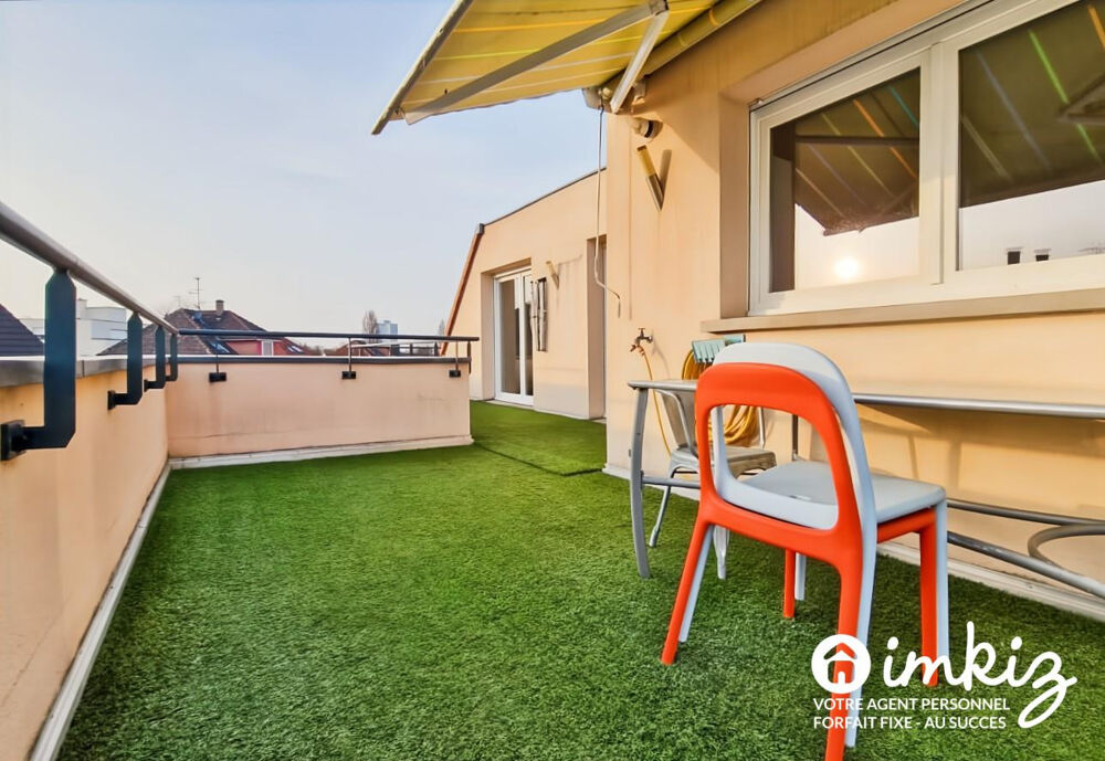 Vente Appartement Duplex attique 5P terrasse 2 garages- 156m² au sol Strasbourg