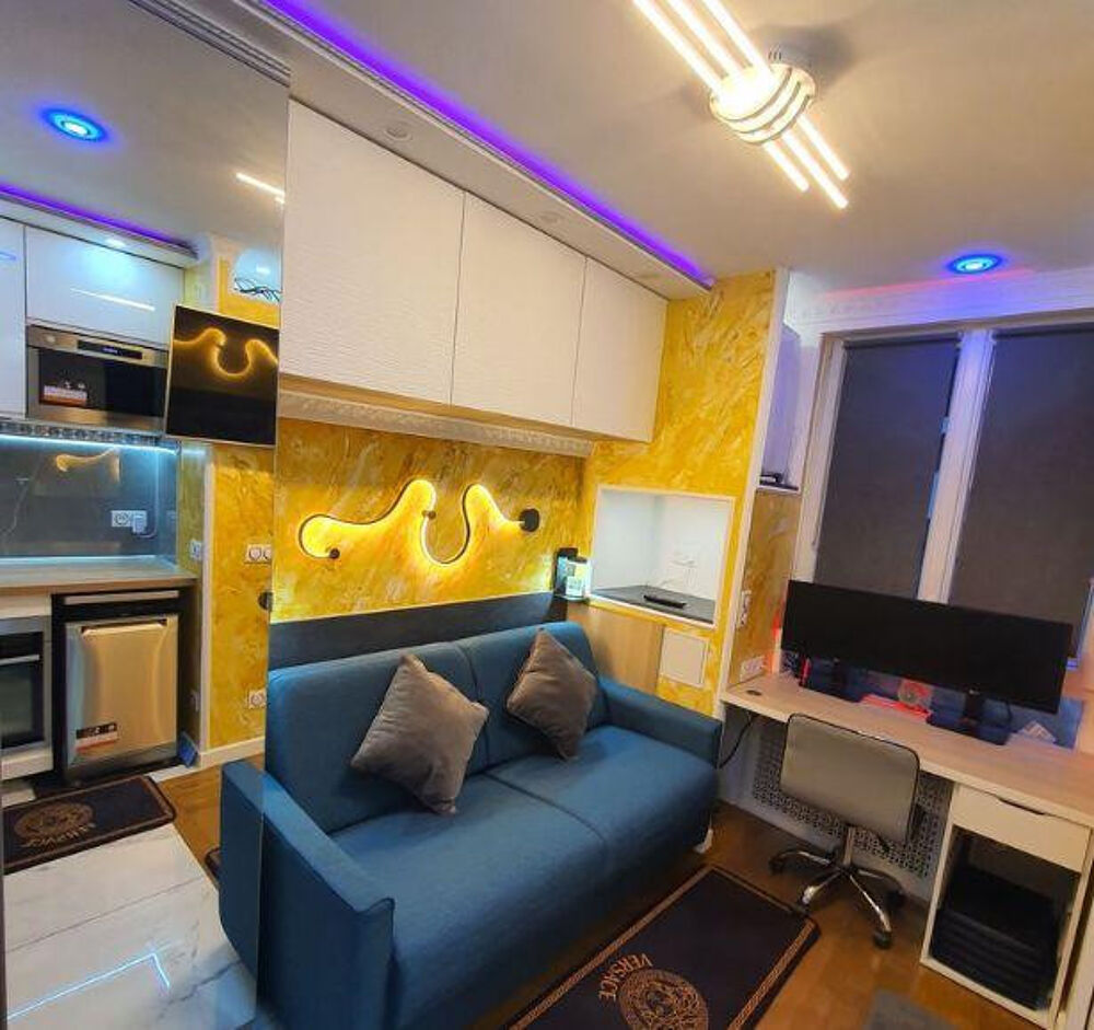 Location Appartement Somptueux Studio Meublé et Climatisé - Haute Stand Paris 15