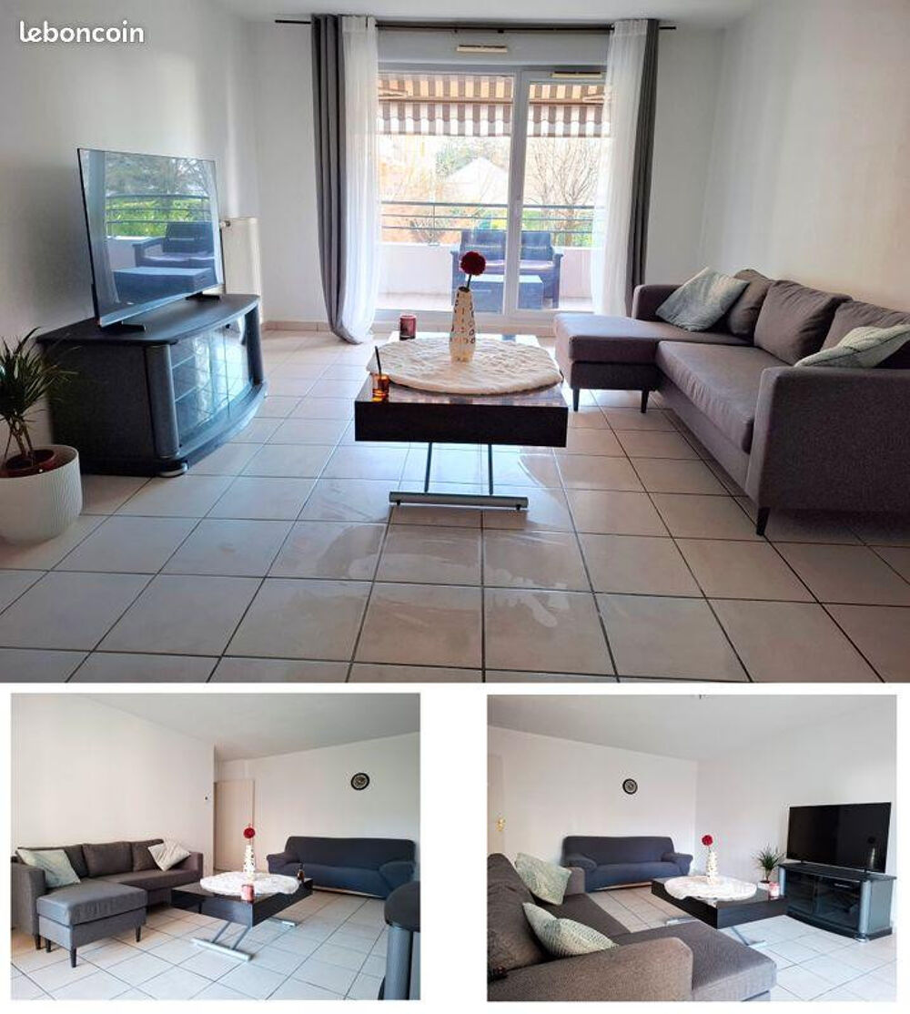 Location Appartement Grand T3 meublé 72m² Villeurbanne