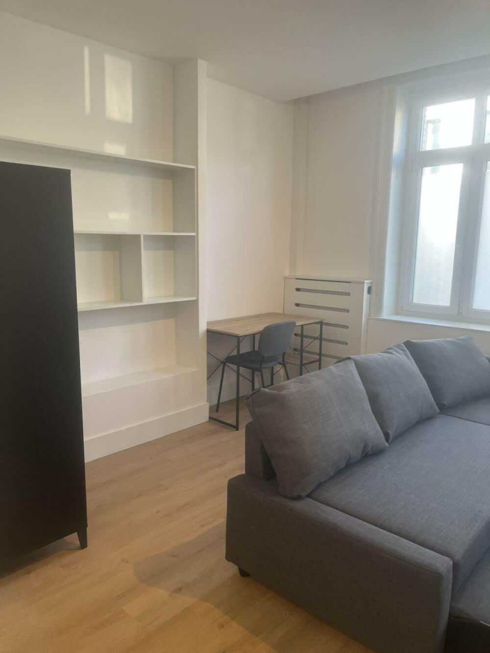 Studio meublé en Rez de chaussée