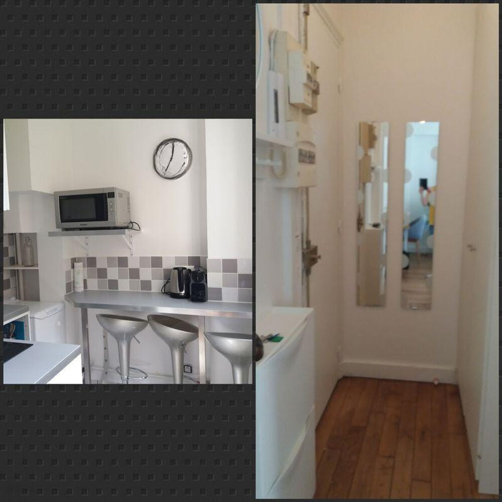 Location Appartement F1 meublé 75018 Paris 18