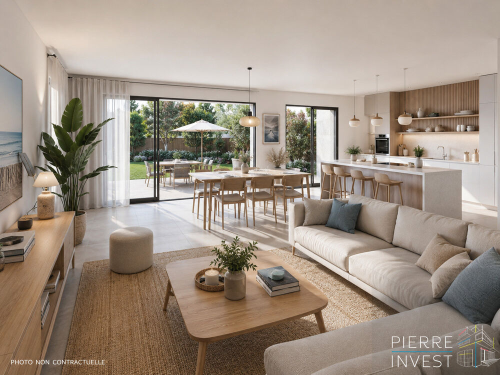 Maison T5 de 89,77 m² avec jardin à Pornichet