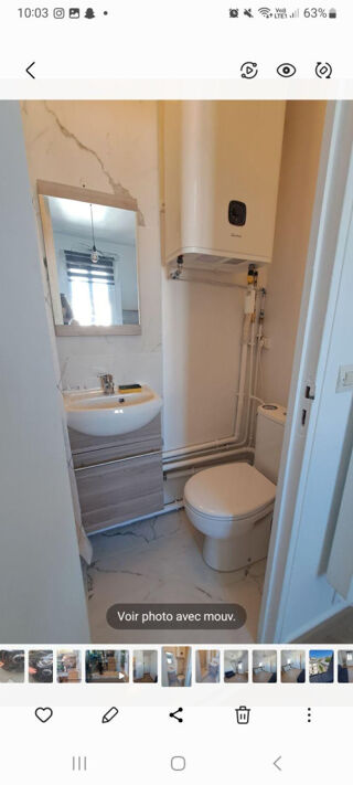  Appartement � louer 1 pi�ce 23 m�