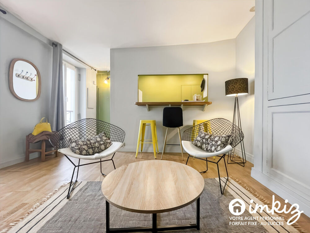 Vente Appartement Montmartre – 2P 40 m² traversant, parquet, cave Paris 18