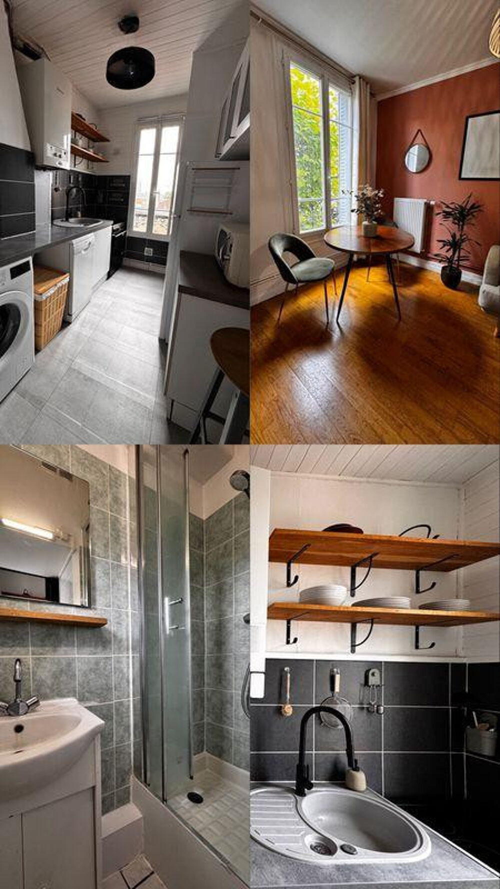 T2 Meublé 35m²  Arcueil (Vache Noire)
