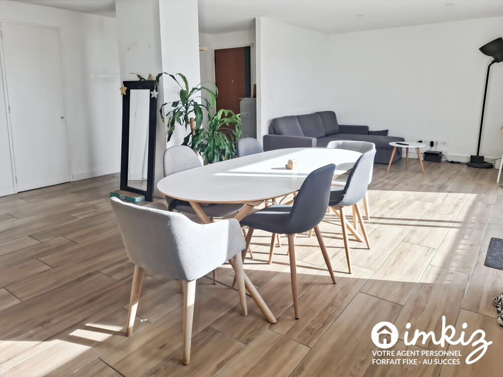 Appartement 3 pièces rénové - 73 m2- 2 balcons
