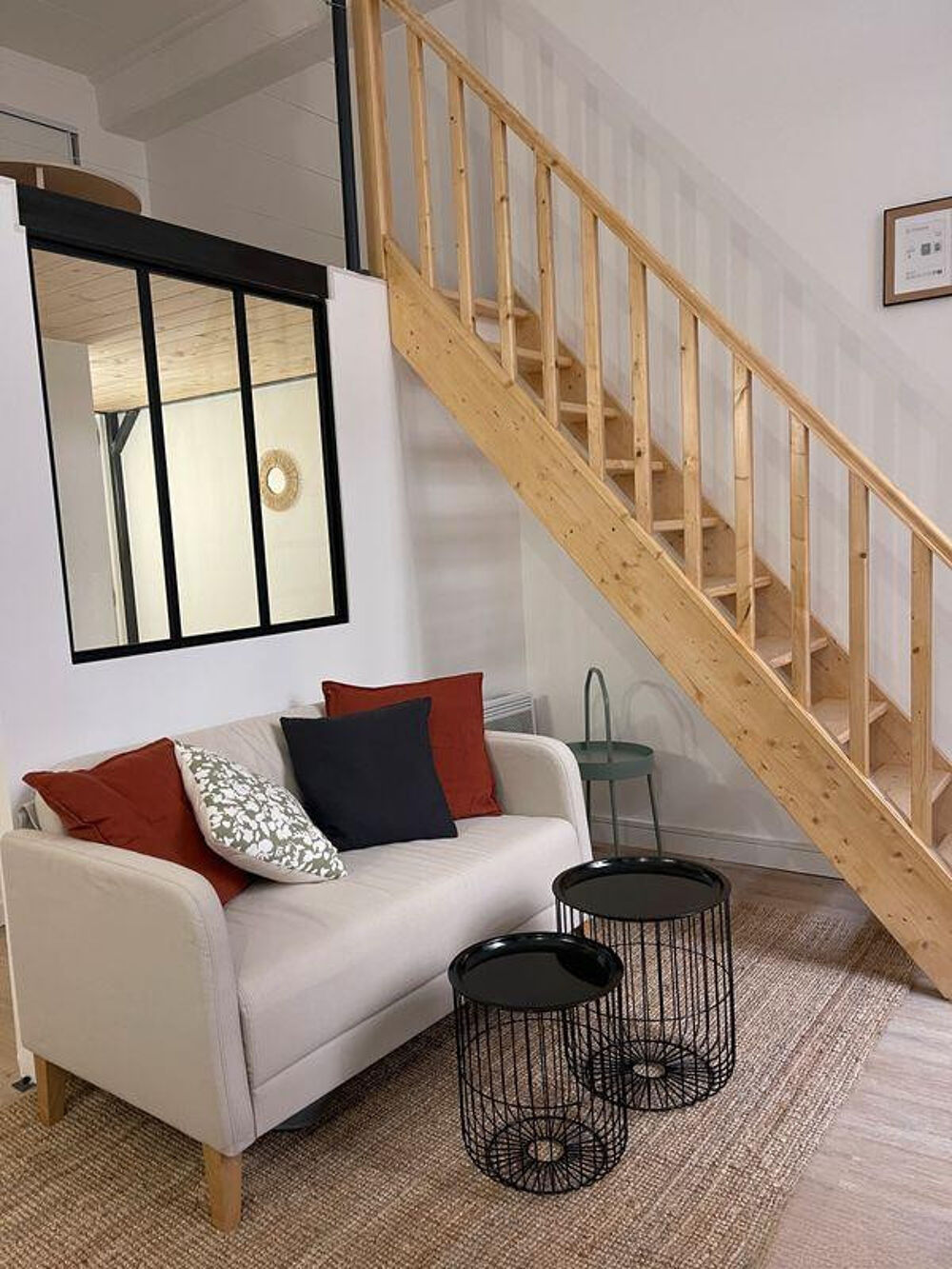 Beau studio avec terrasse et mezzanine à Boulogne
